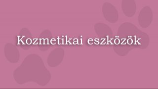 3. Kozmetikai eszközök