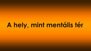 A hely, mint mentális tér – nem csak egy fekhely, hanem az egyensúly pontja