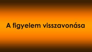A figyelem visszavonása – a vezetés láthatatlan eszköze