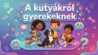 A kutyákról gyerekeknek betekintő videó